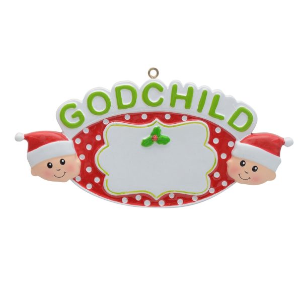 Maxora Personalized Ornament GodChild