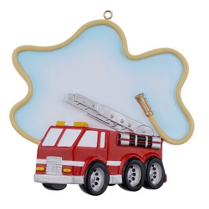 Maxora Personalized Fire Fighting Truck Ornament