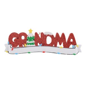 Maxora Personalized Ornament GRANDMA