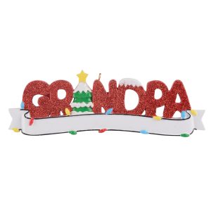 Maxora Personalized Ornament GRANDPA