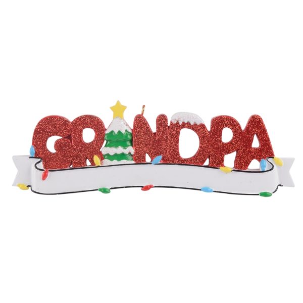 Maxora Personalized Ornament GRANDPA