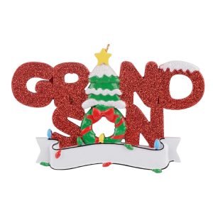 Maxora Personalized Ornament GRANDSON