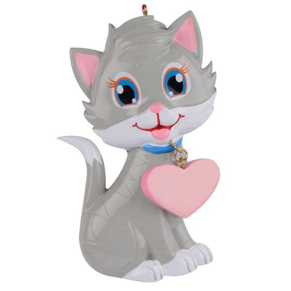 Maxora Personalized Kitty Ornament