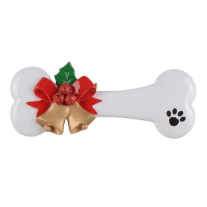 Maxora Personalized Dog Bone Ornament