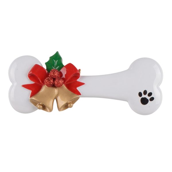 Maxora Personalized Dog Bone Ornament