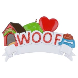 Maxora Personalized Ornament WOOF