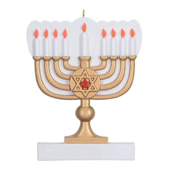 Maxora Personalized Ornament 
Menorah