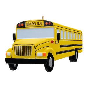 Maxora Personalized Ornament School Bus