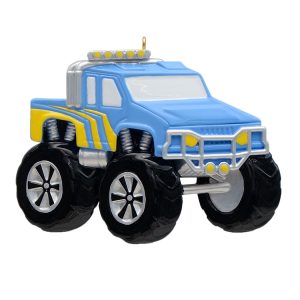 Maxora Monster Truck Ornament Blue