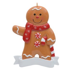 Maxora Personalized Ornament Ginger Bread Boy Ornament