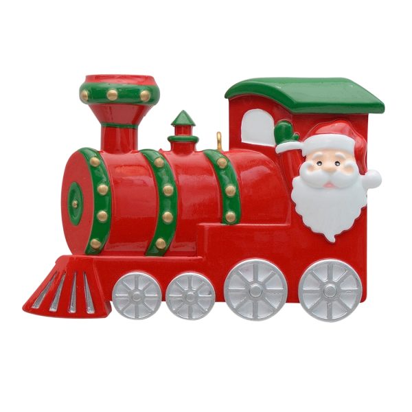 Maxora Personalized Ornament Santa Train