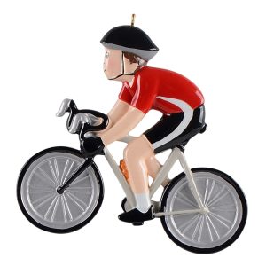 Maxora Personalized Ornament Bicycle Boy
