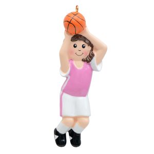 Maxora Personalized Ornament Basketball Girl