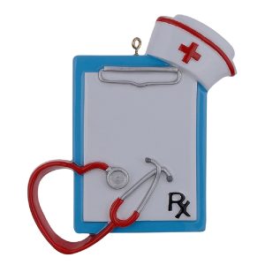 Maxora Personalized Nurse Ornament