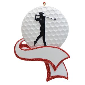 Maxora Golf Man Personalized Ornament