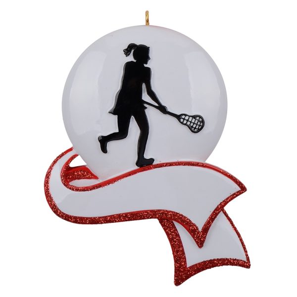 Maxora Lacrosse Personalized Ornament