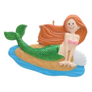 Maxora Mermaid Personalized Ornament