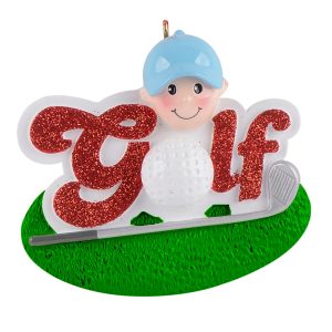 Maxora Personalized Ornament Golf Friend