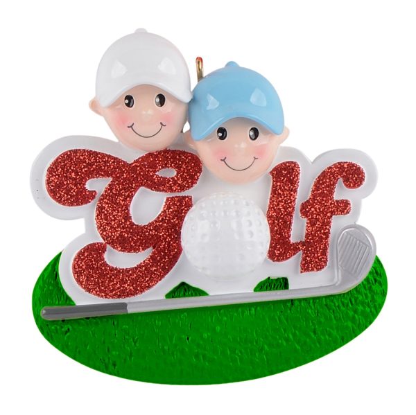 Maxora Personalized Ornament Golf Friend of 2