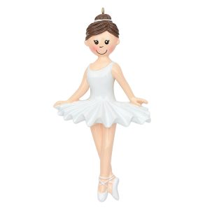 Maxora Personalized Ornament Ballerina Girl
