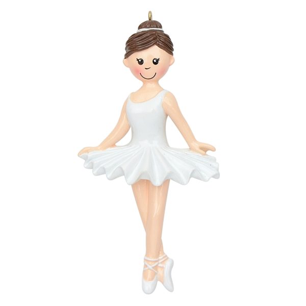 Maxora Personalized Ornament Ballerina Girl
