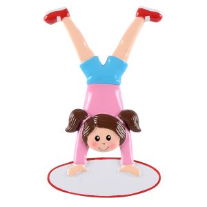 Maxora Personalized Sport Ornament Handstand
