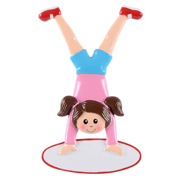 Maxora Personalized Sport Ornament Handstand