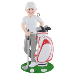 Maxora Personalized Sport Ornament Golf Boy