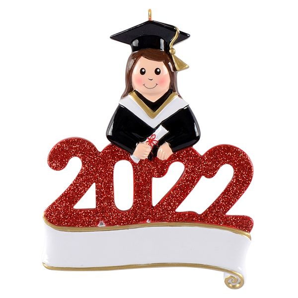 Maxora Personalized Ornament Graduate Girl 2022